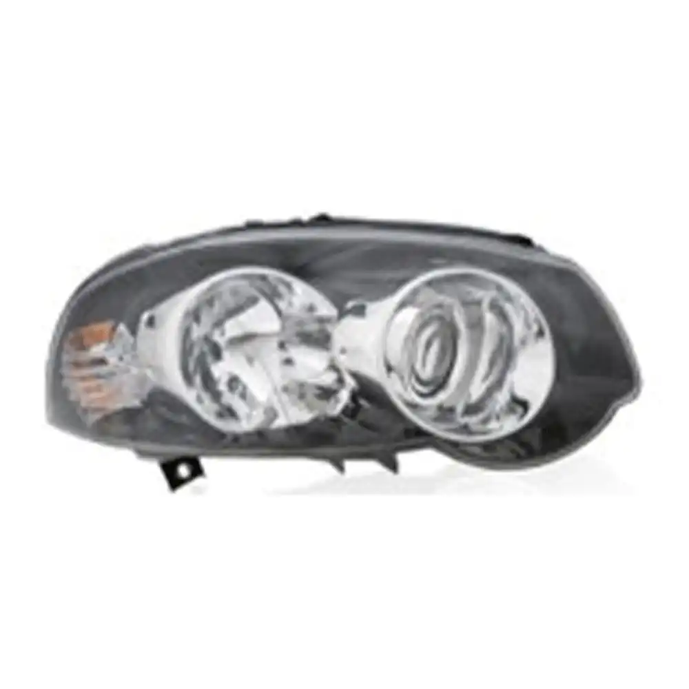 FAROL FIAT PALIO 10/ DIR MASCARA NEGRA ARO CROMADO (BOLHA