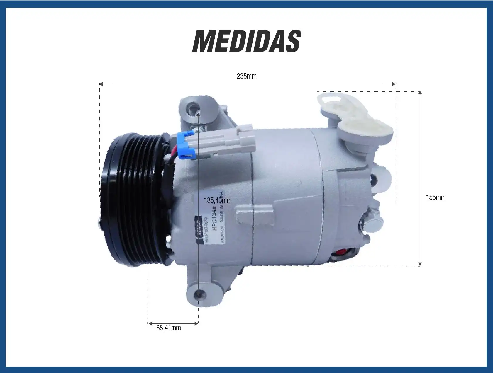 COMPRESSOR AR CONDICIONADO S-10 2.4 2.8 00/