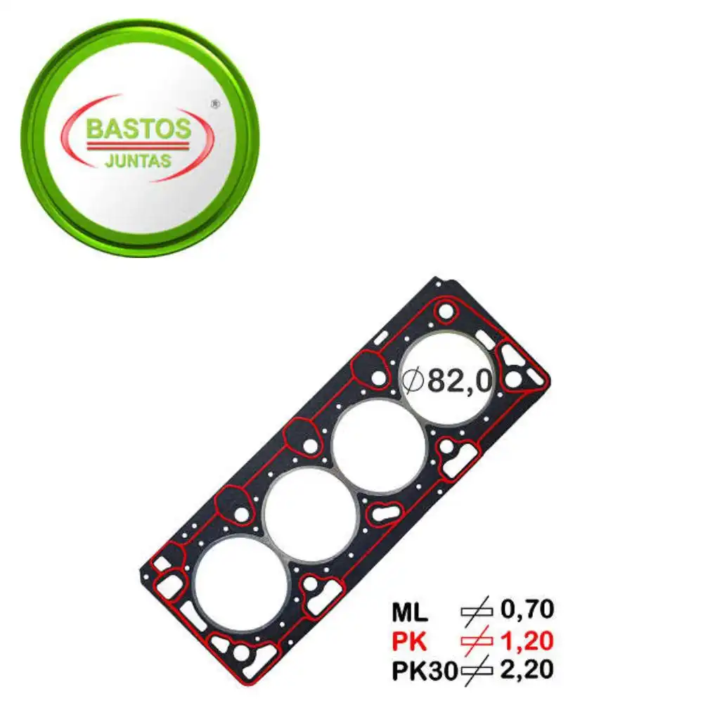 JUNTA CABECOTE CRUZE 1.8 16V 2011 A 2016 FIBRA