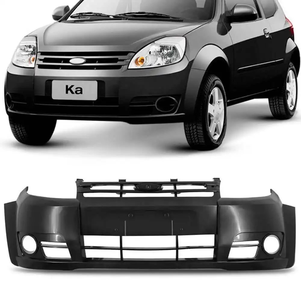 PARACHOQUE DIANT KA 08/11 PRETO LISO C/FAROLETE