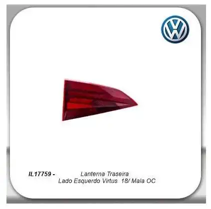 SINAL TRAS VIRTUS 2017 A 2021 ESQUERDO (TAMPA)