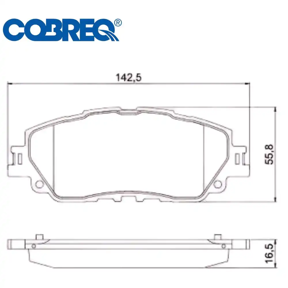 PASTILHA FREIO DIANTEIRA TOYOTA COROLLA CROSS 2021 EM DIANTE