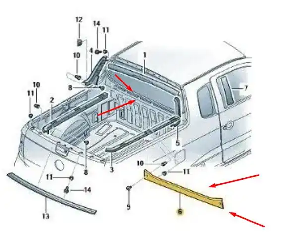 FRISO CACAMBA SAVEIRO