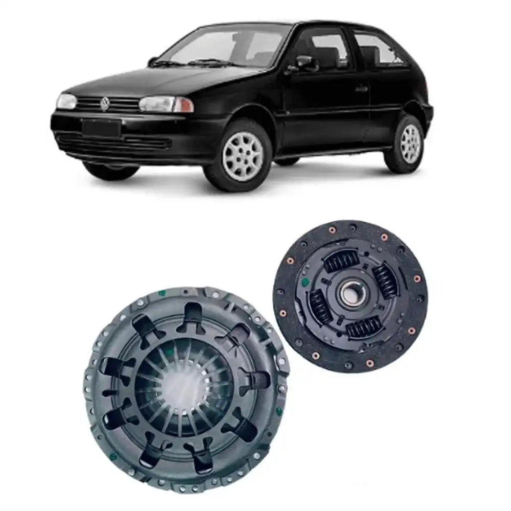 KIT EMBREAGEM GOL PLUS MI 1.0 AT 8V 16V SEM ROLAMENTO REMANU