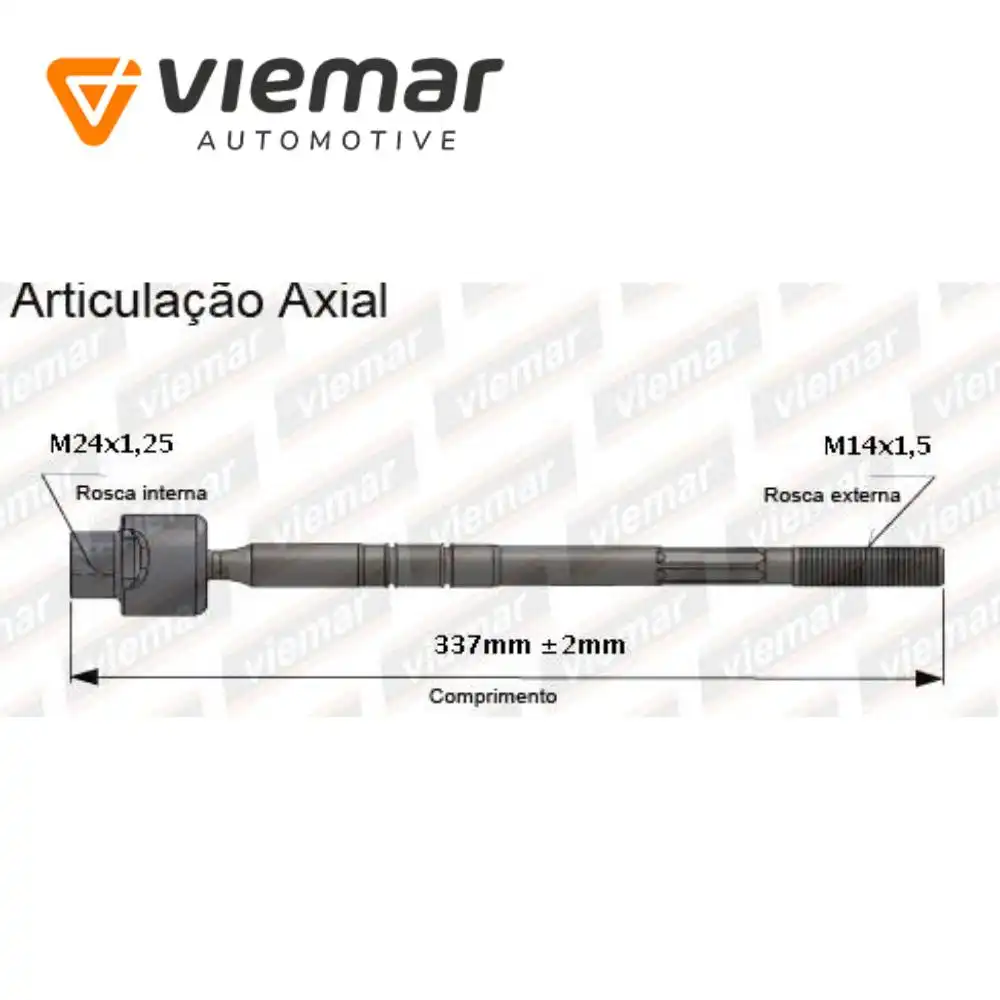 BARRA AXIAL MUSTANG 3.8 V6 1994 A 1995