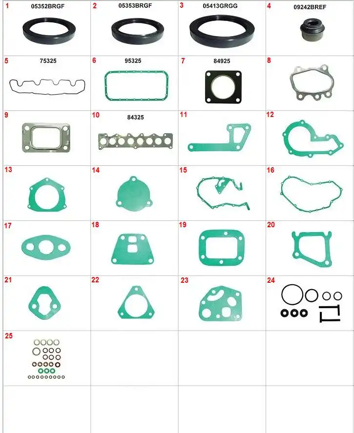 JUNTA MOTOR RANGER 2.5 8V 1997 A 2001 COMPLETO