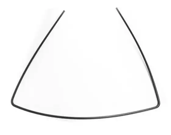 BORRACHA PARABRISA FOCUS 2009 A 2013 (PVC) C/ ALMA DE ACO