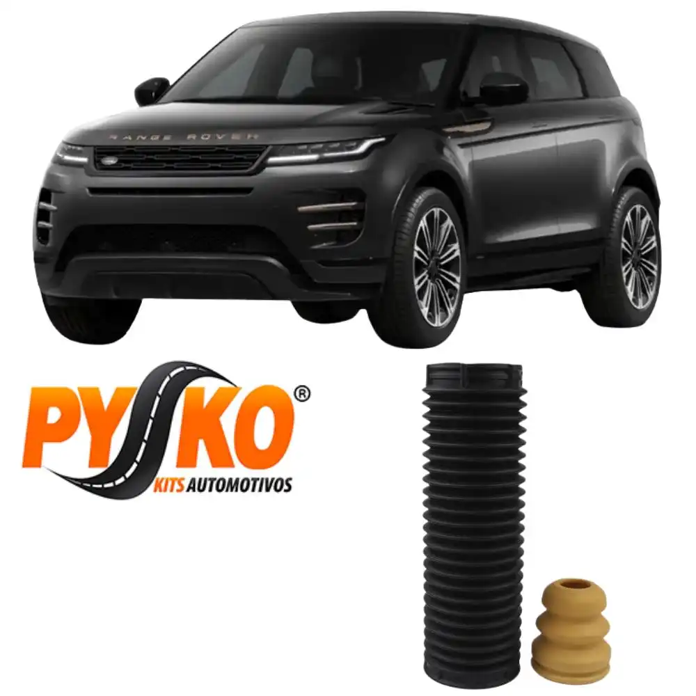 KIT AMORTECEDOR DIANTEIRO LAND ROVER EVOQUE 2012 A 2016