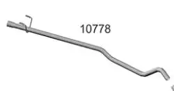 SILENC INTERM GM CORSA 1.0 CLASSIC 2010 EM DIANTE (TUBO)