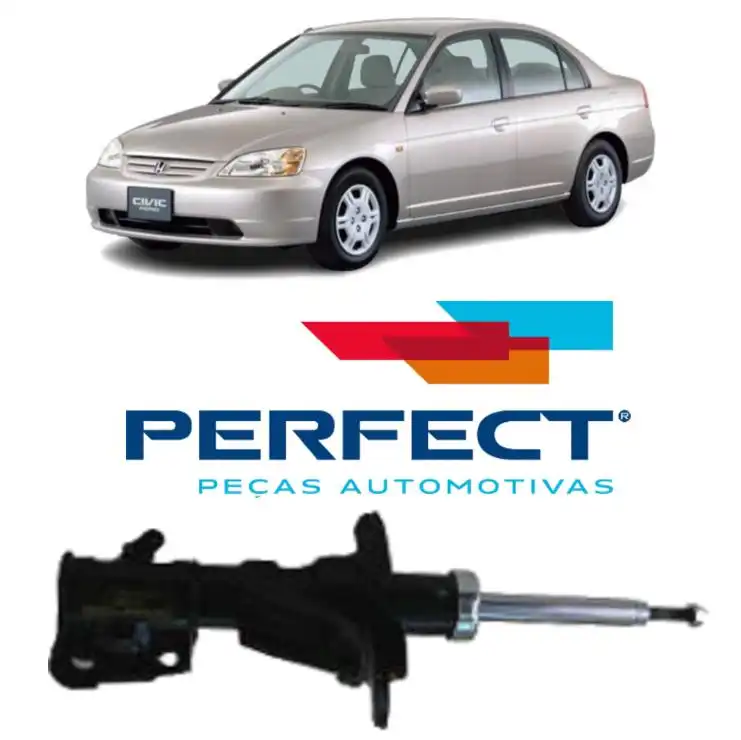 AMORTECEDOR DIANTEIRO HONDA CIVIC 2003 A 2005 DIREITO