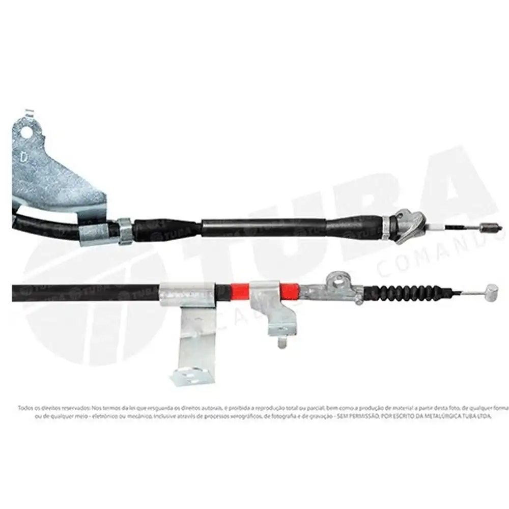 CABO FREIO TRASEIRO NISSAN FRONTIER 2.3 16V 2016 A 2018 DIR