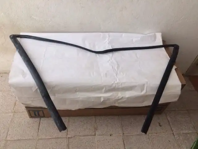 BORRACHA PARABRISA S-10 95/11 (ACABAM SUP)