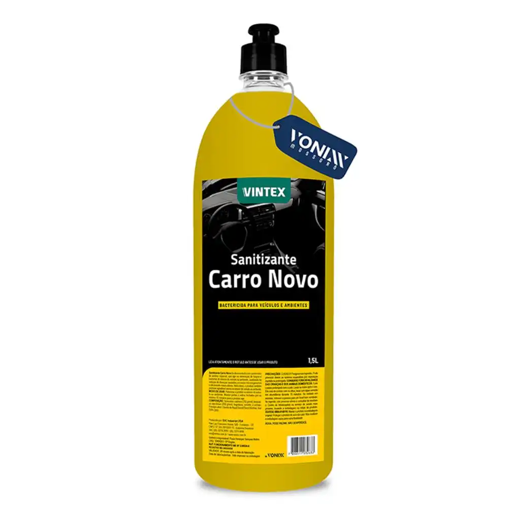 LIMPA ESTOFADO SANITIZANTE CARRO NOVO 1,5L