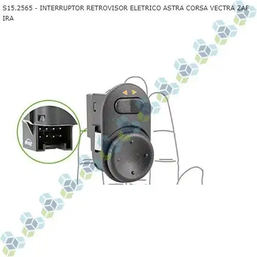 INTER ESPELHO ELETRICO ASTRA CORSA VECTRA ZAFIRA