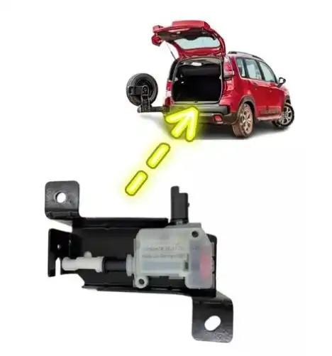 FECHADURA PORTA MALA AIRCROSS 2012 (ELETRICO)