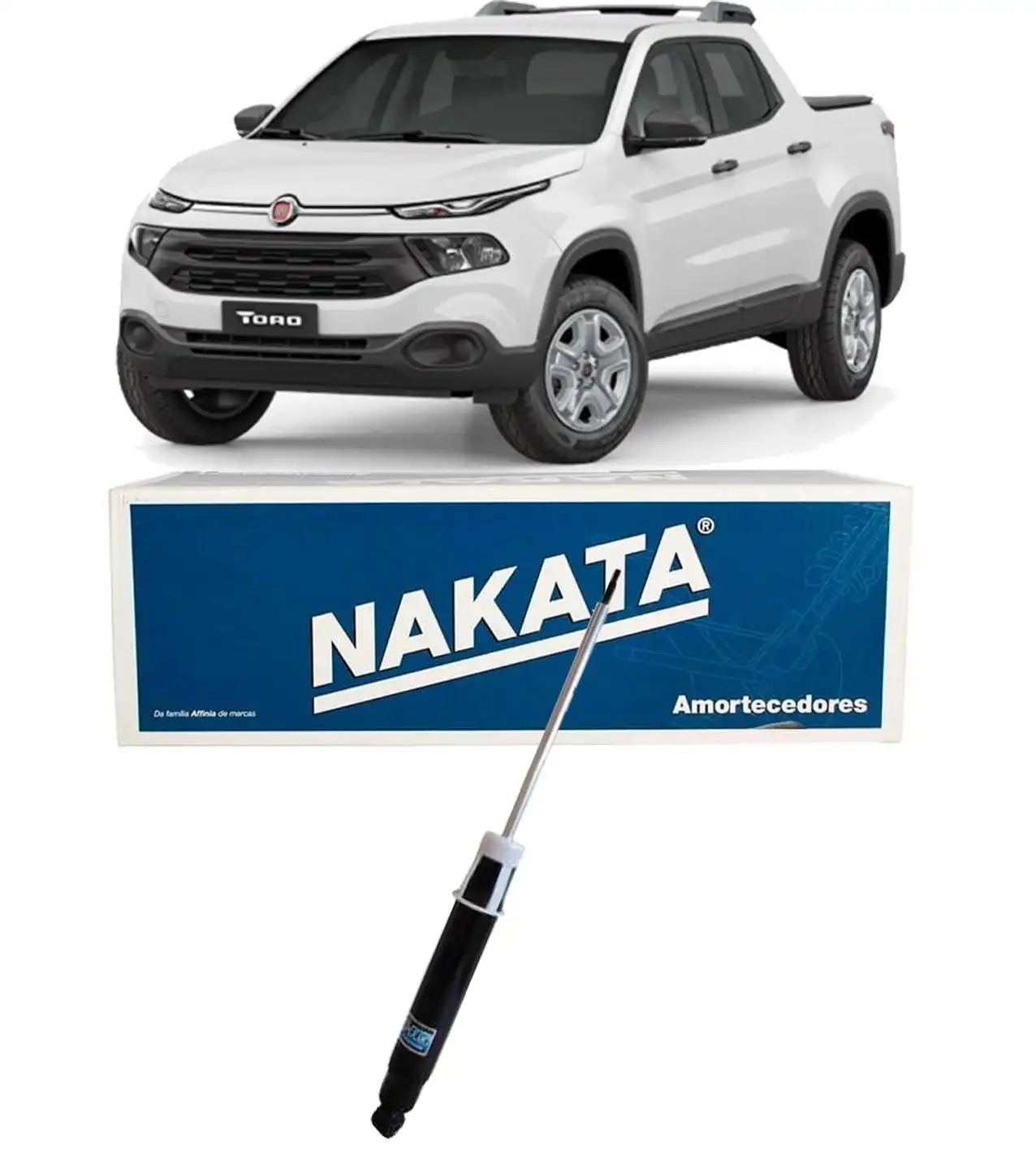 AMORTECEDOR TRASEIRO FIAT TORO 1.8 2.0 2.4 2016 A 2024