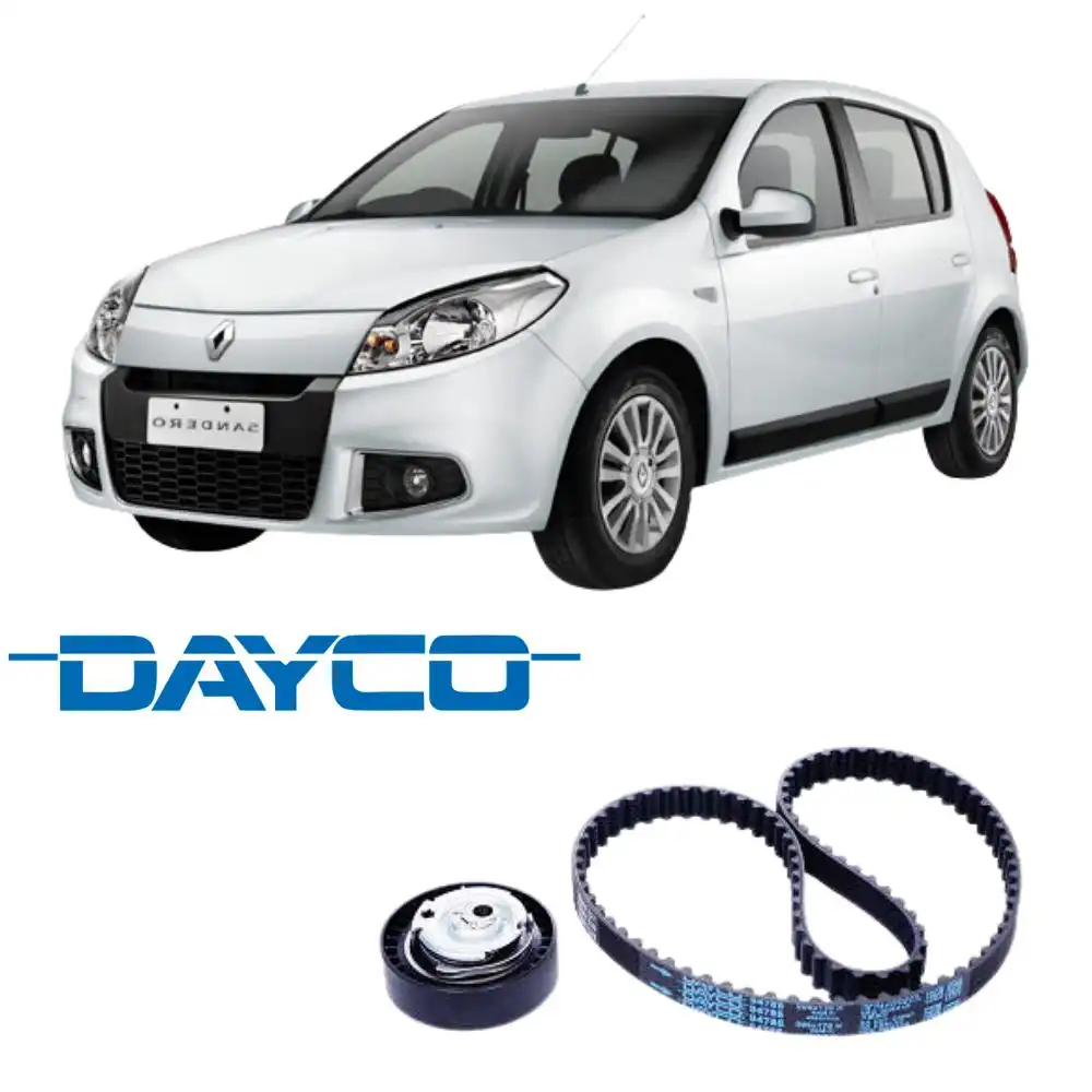 KIT CORREIA DENTADA SANDERO 1.6 8V 2010 A 2018