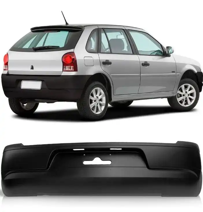 PARACHOQUE TRASEIRO GOL G4 2006 A 2010 PRETO TEXTURIZADO