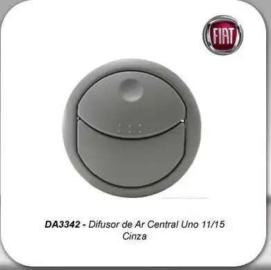 GRADE VENT INT UNO CINZA 2011 A 2015 (CENTRAL)