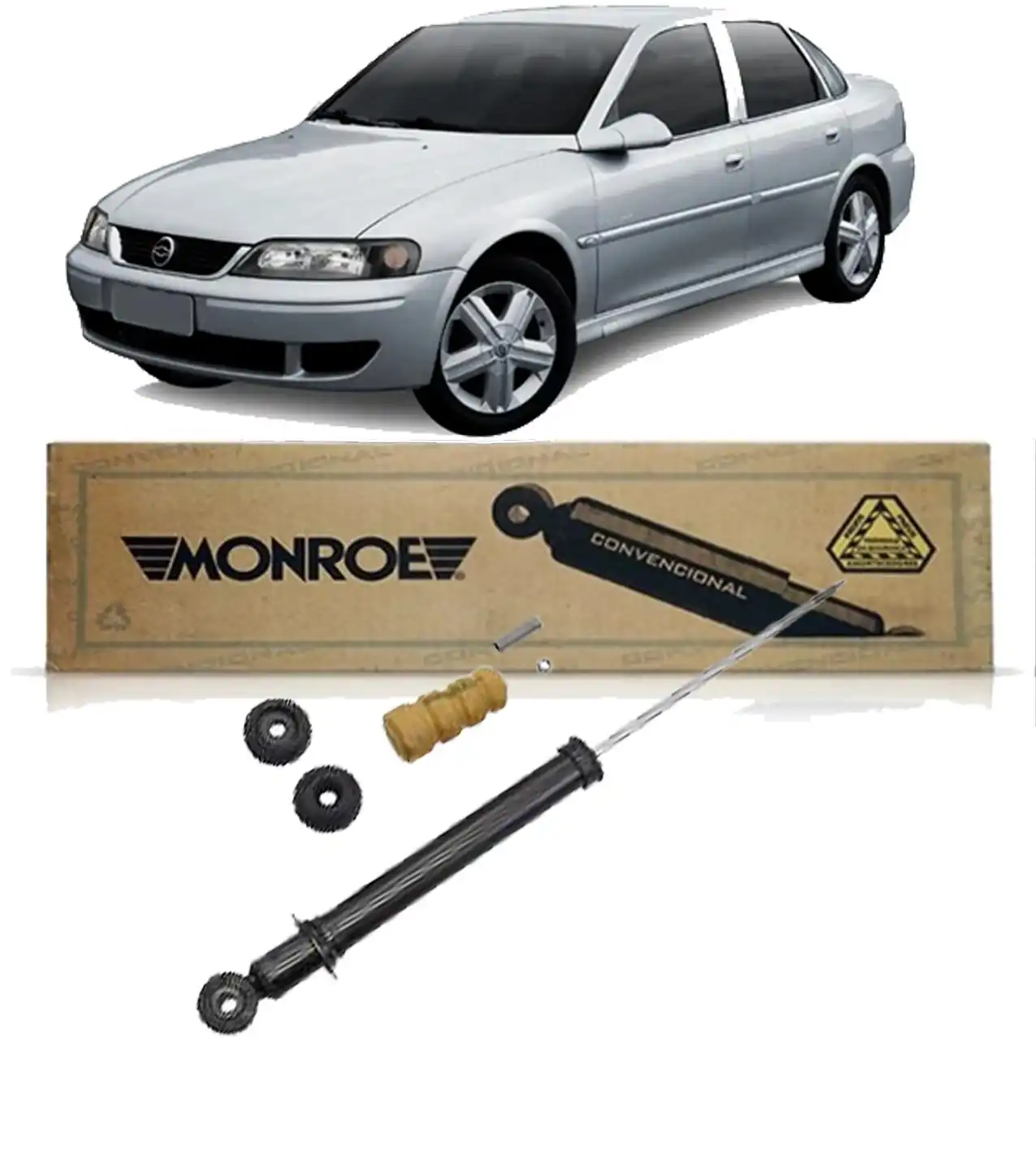 AMORTECEDOR TRASEIRO VECTRA 1997 A 2005