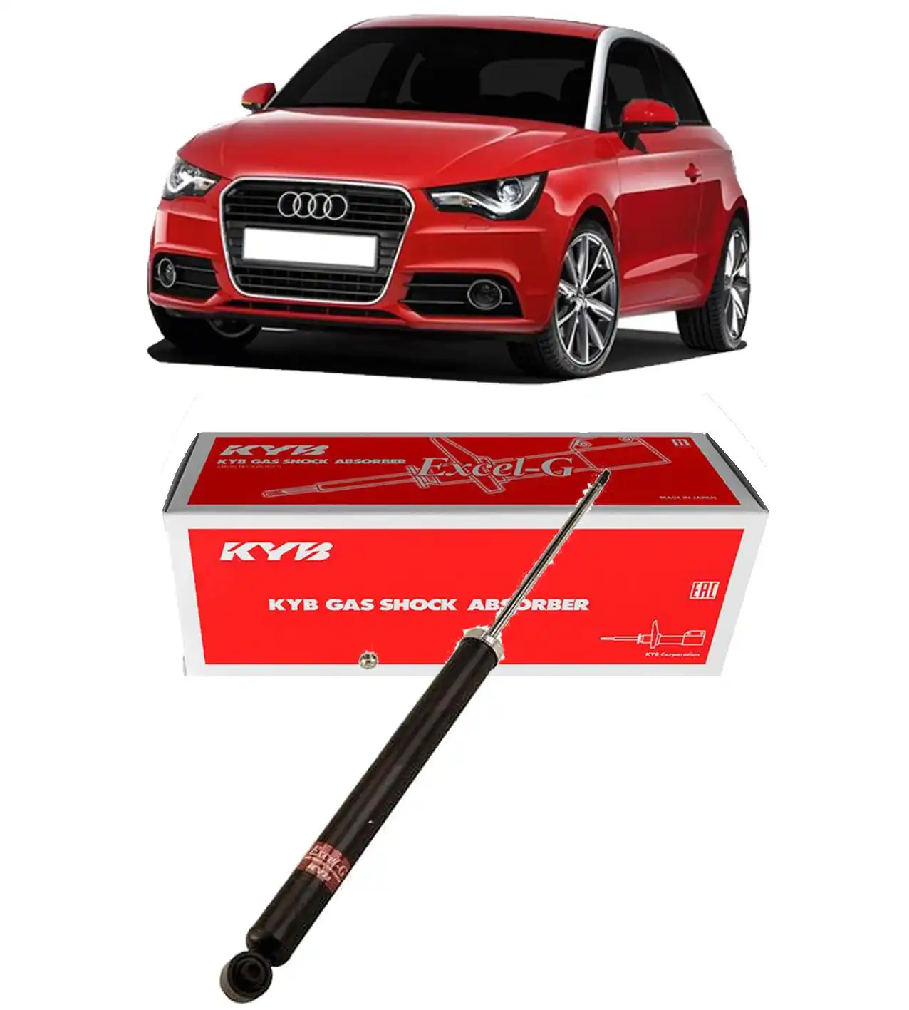 AMORTECEDOR TRASEIRO AUDI A1 1.4 TFSI, 1.8 TFSI 2010 A 2018