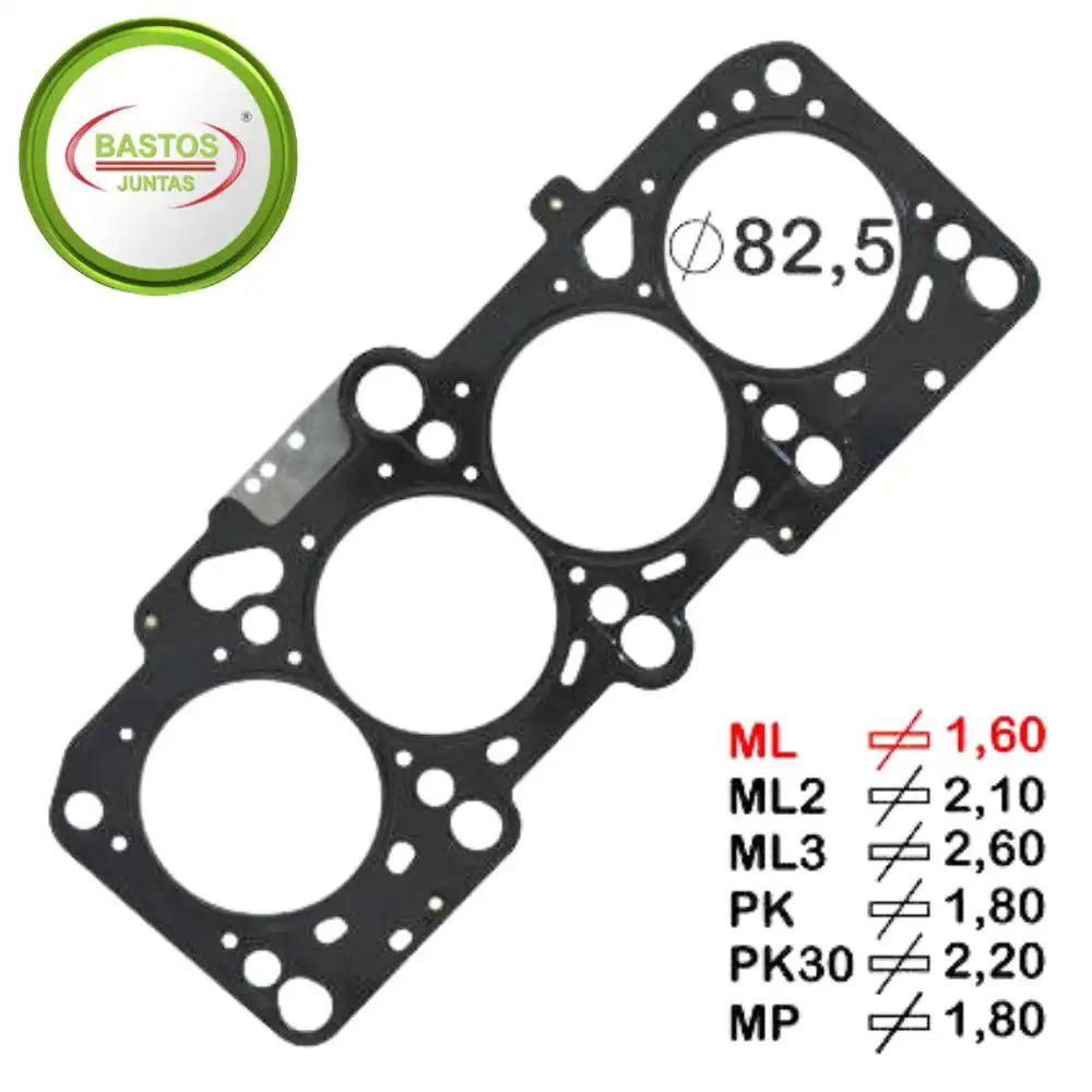 JUNTA CABECOTE A3 1.8 20V 1997 A 2007 METAL