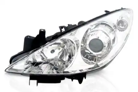 FAROL PEUGEOT 207 07/ 15 ESQ  CROMADO