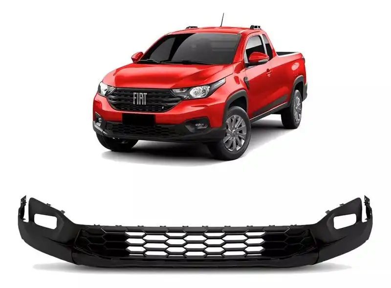 GRADE PARACHOQUE DIANT FIAT STRADA 2020 A 2023 INFERIOR C/ F