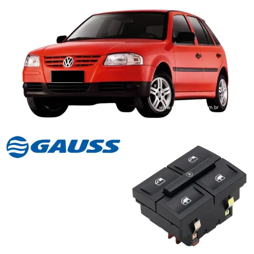 INTERRUPTOR VIDRO ELETRICO GOL 1.0 8V FLEX 2006 A 2010
