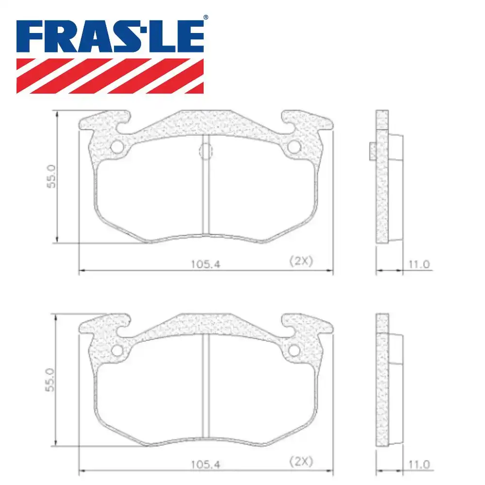 PASTILHA FREIO TRASEIRA RENAULT MEGANE 2.0 16V 1996/
