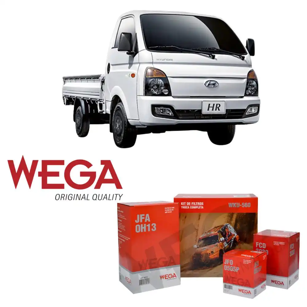 KIT FILTROS HR 2.5 16V DIESEL 2019 ACIMA