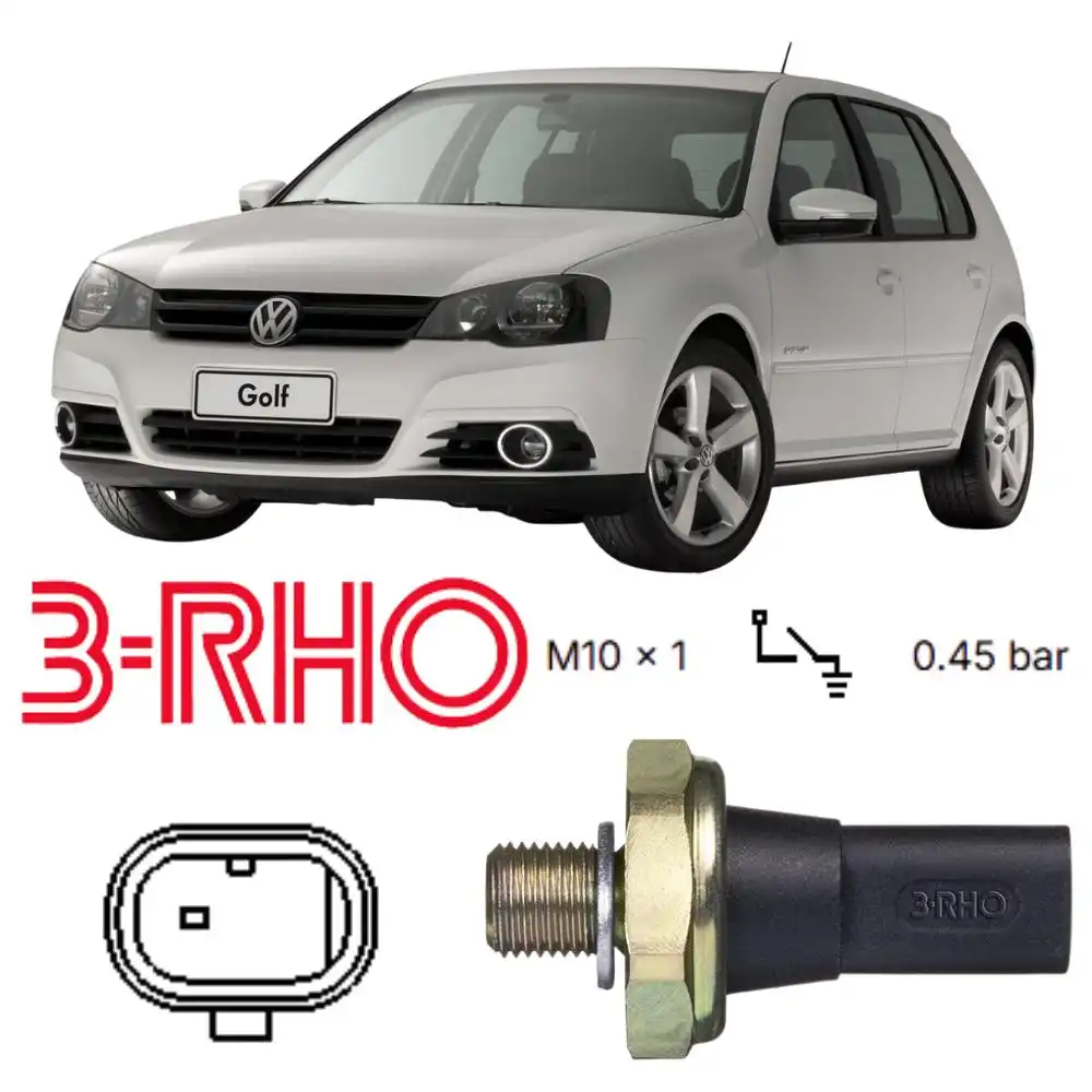 INTERRUPTOR PRESSAO OLEO GOLF 2.0 GTI 2013 A 2017