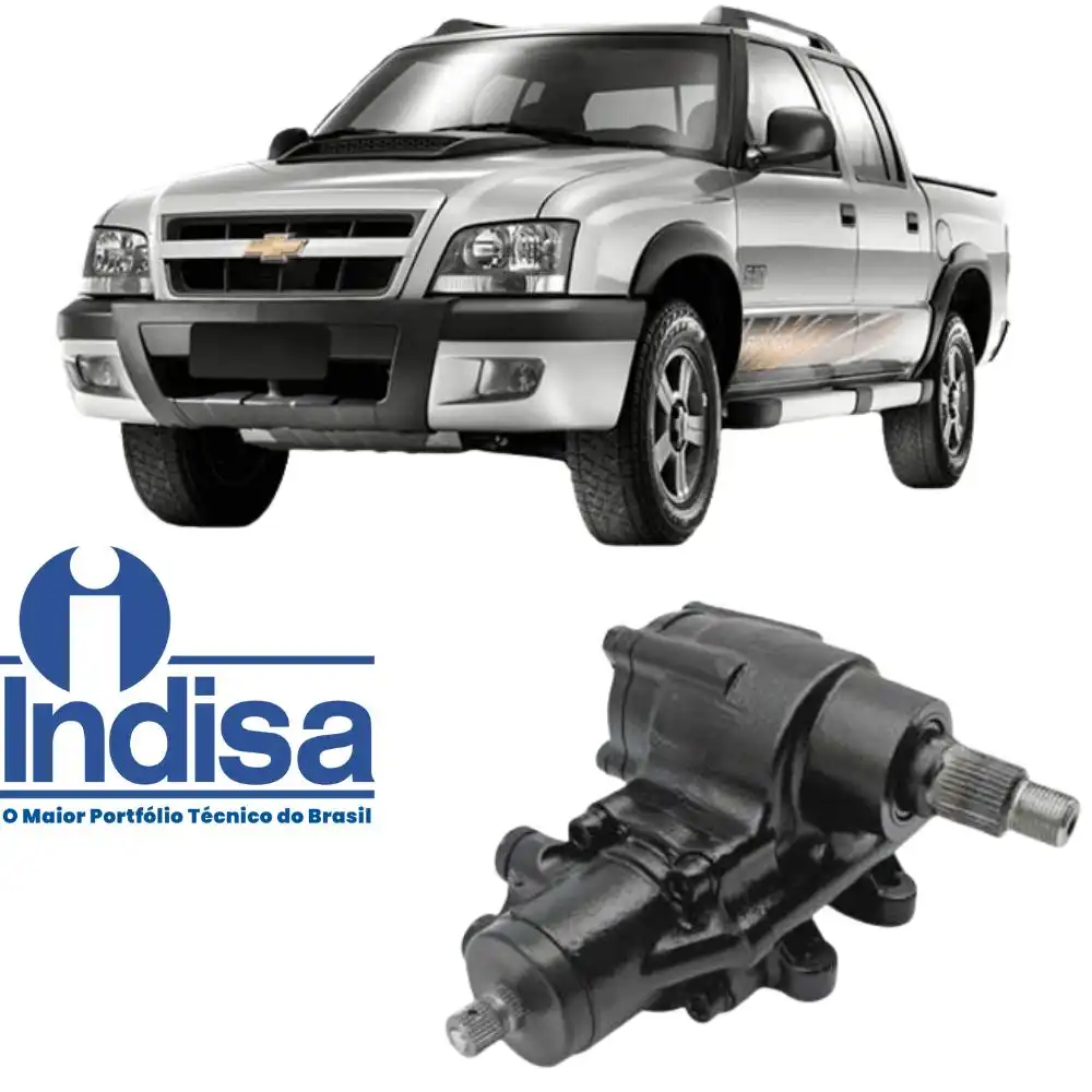 CAIXA DIRECAO S-10 2.8 12V 2001 A 2011 HIDRAULICA