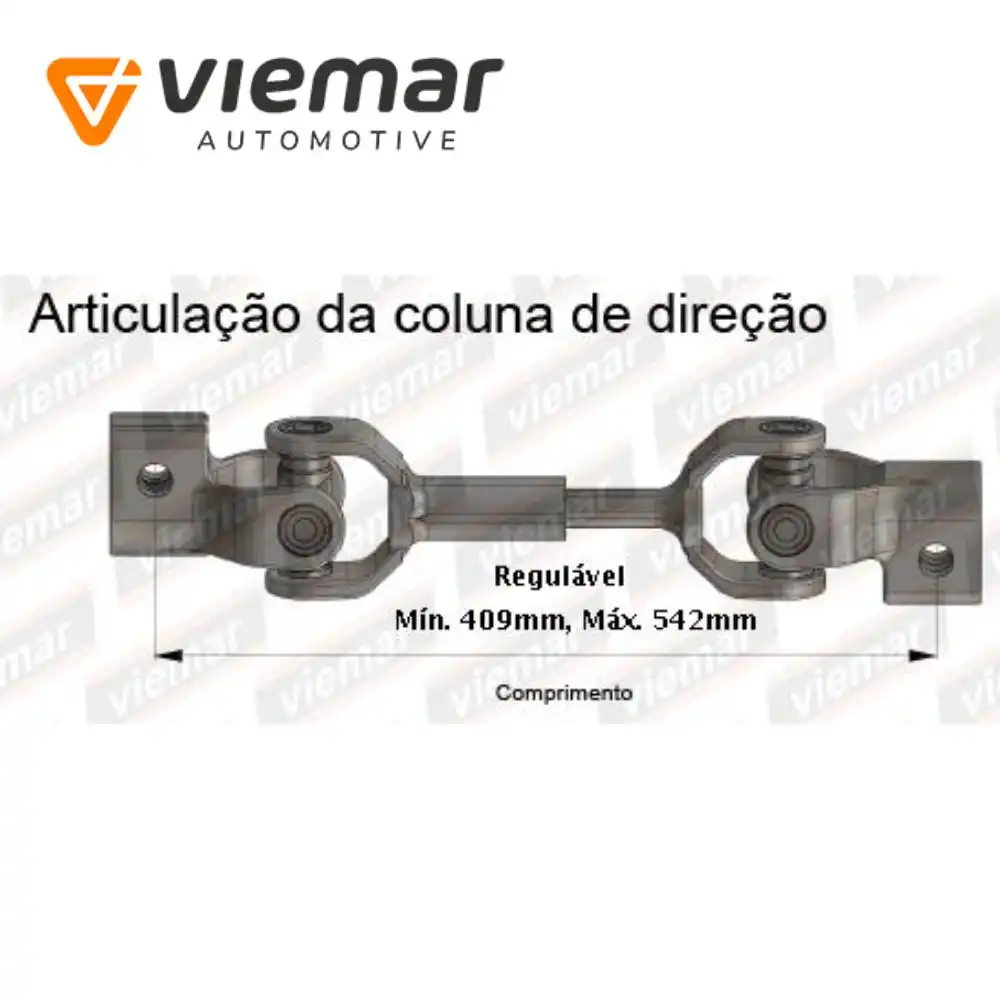 CRUZETA COLUNA DIRECAO FORD F-1000 1996 A 1998 (HIDRAULICA)