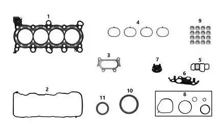 JUNTA MOTOR HONDA NEW CIVIC 1.8 2.0 16V 2006 A 2015 SUPERIOR