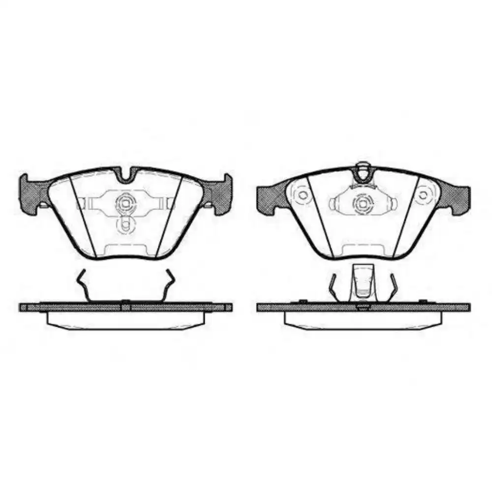 PASTILHA FREIO DIANTEIRA BMW SERIE 3 330I 2005 A 2006