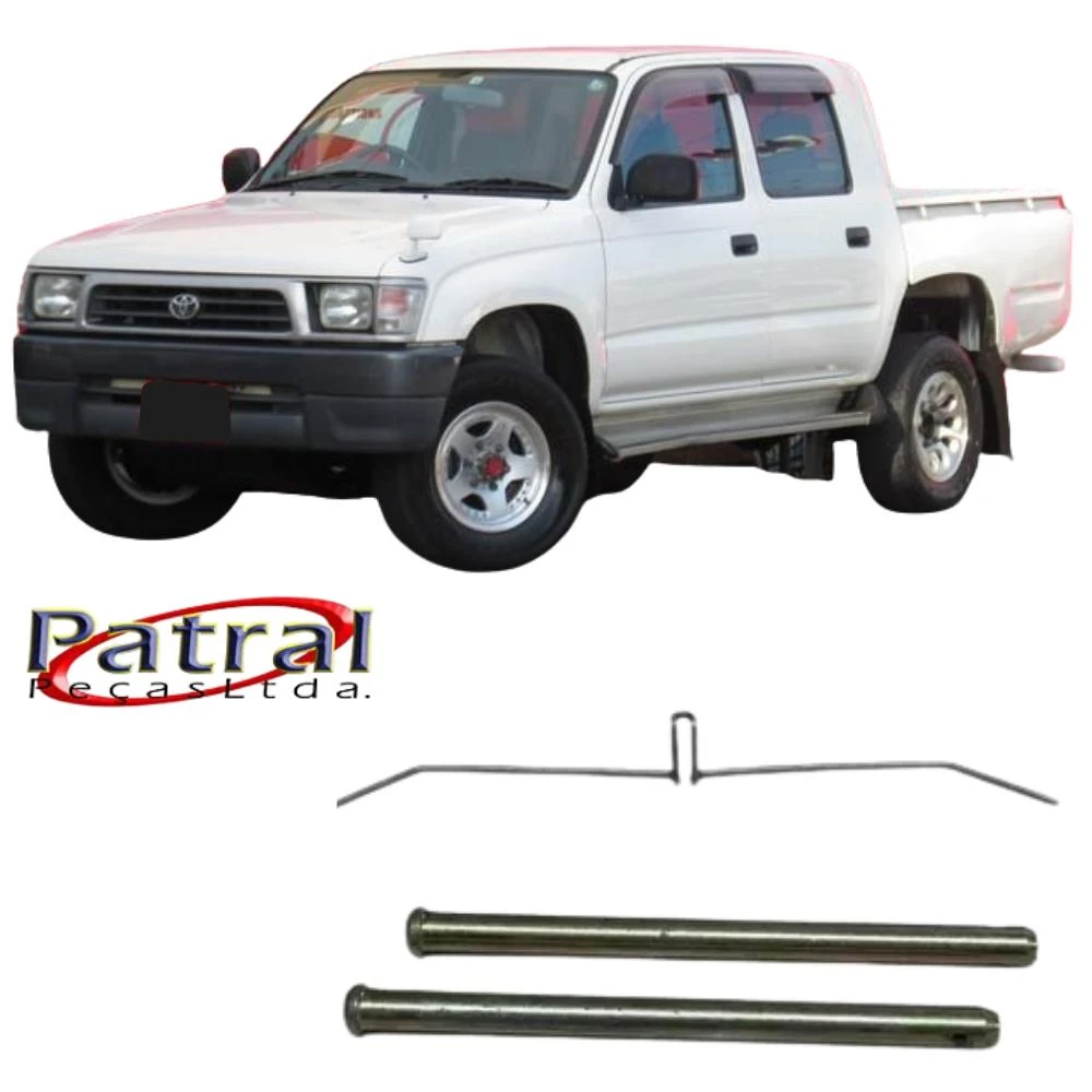 PINO PASTILHA FREIO DISCO DIANT TOYOTA HILUX ATE 2004