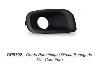 GRADE PARACHOQUE DIANT JEEP RENEGADE 15/ DIR C/FAROLETE