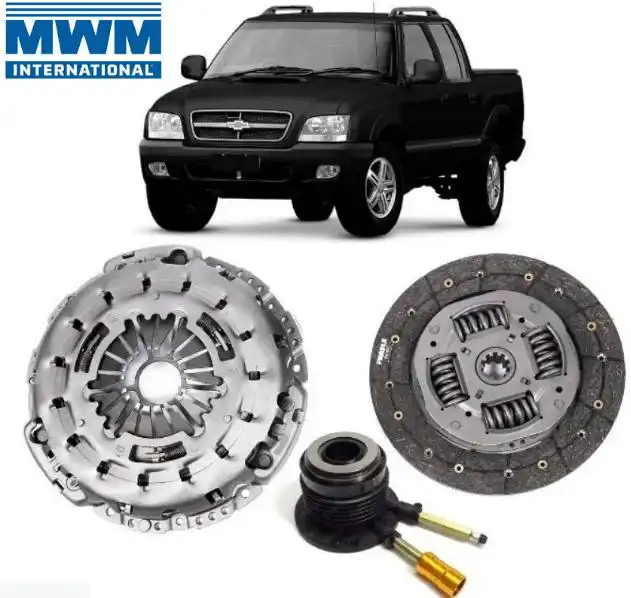 KIT EMBREAGEM S-10 2.8 TURBO DIESEL 2001 A 2011 COM ATUADOR