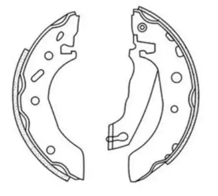 SAPATAS FREIO FIESTA 1996 A 2002