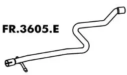 SILENC INTERM FIESTA 1.0 L ASPIRADO ZETEC ROCAM 02/ (TUBO)