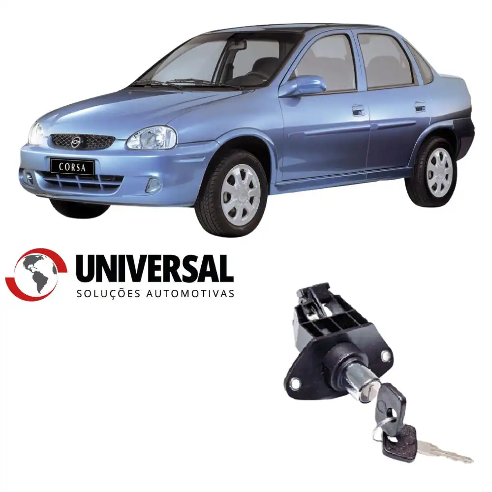 CILINDRO PORTA MALAS CORSA SEDAN 94/02 (ELETRICO)