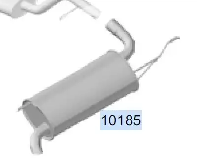 SILENC TRAS ECOSPORT 2.0 16V 2003/ (4X4)