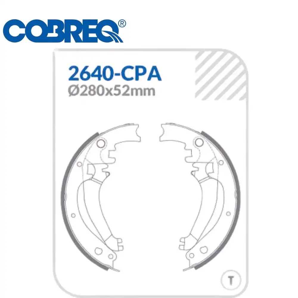 SAPATAS FREIO TRASEIRA S-10 2.2 1995 A 2005
