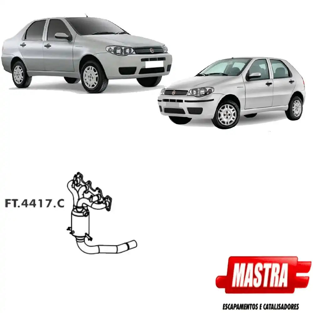 CANO SAIDA MOTOR FIAT PALIO 1.0 8V FIRE 2005 A 2008 COM SOND