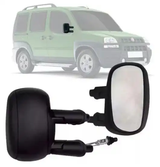 ESPELHO EXT FIAT DOBLO 01/09 C/ CONTROLE ESQ