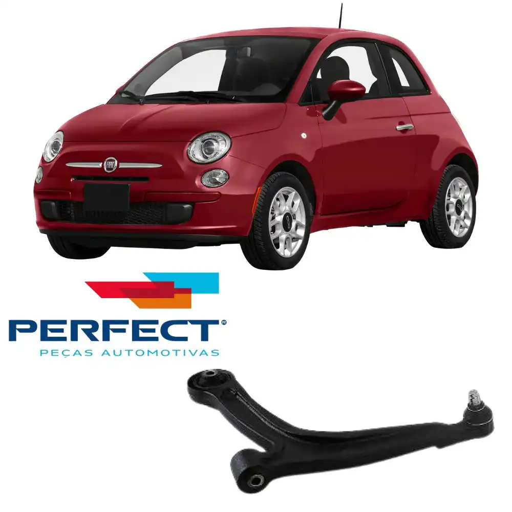 BANDEJA INFERIOR FIAT 500 1.4 16V 2007 A 2012 C/PIVO ESQ