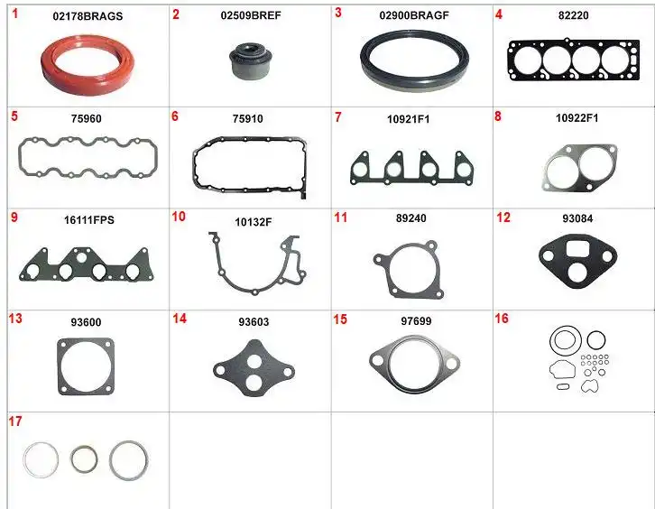 JUNTA MOTOR ASTRA 1.8 8V 99/ C/RETENTOR