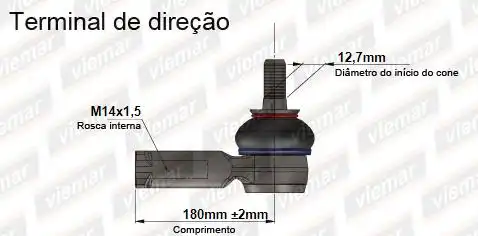 PONTEIRA DIRECAO HONDA FIT 08/ CITY 09/ DIR