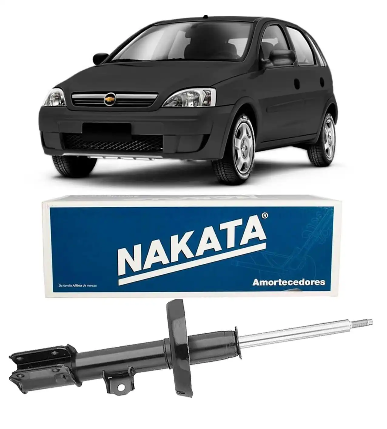 AMORTECEDOR DIANTEIRO CORSA 2002 A 2012 DIREITO